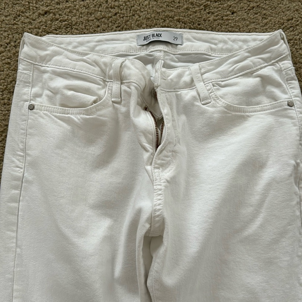 White denim jeans in good condition